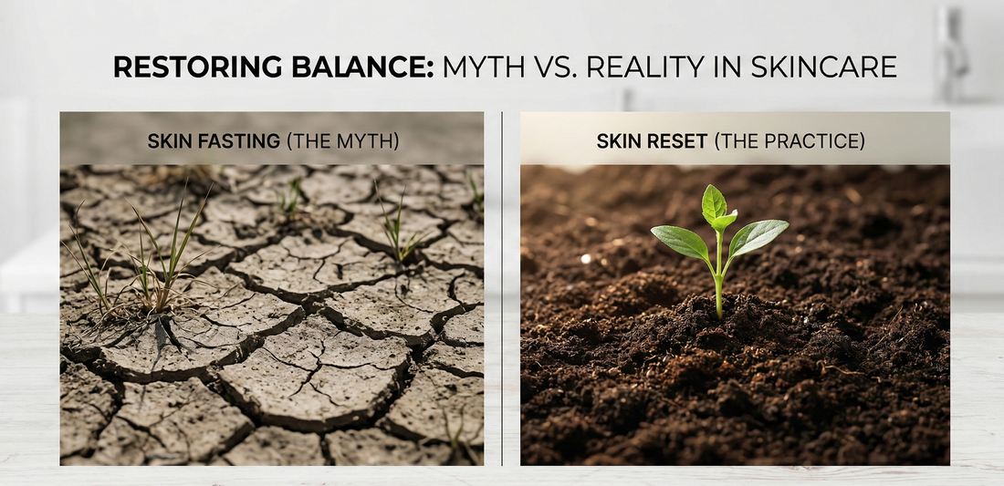 Skin Fasting Is a Myth. Skin Reset Is Not.